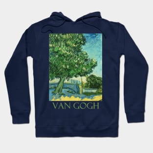 Chestnut Tree by Vincent van Gogh Hoodie